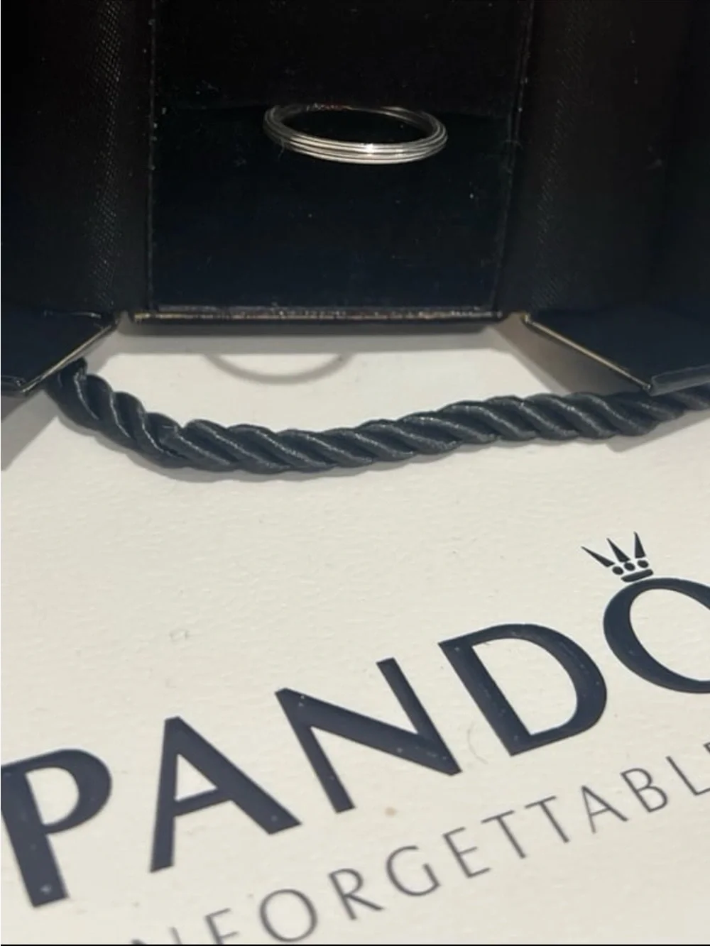Pandora ME Ring 100% authentic verified new size 8 Sterling silver
